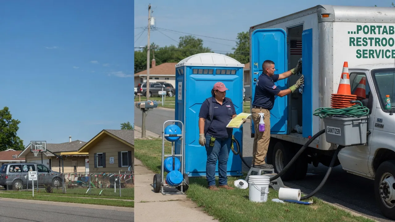 Porta Potty Rental in Godfrey, IL near me